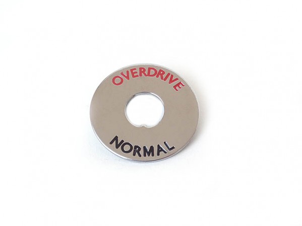 Overdrive Escutcheon - chrome